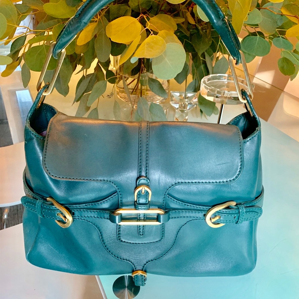 Jimmy Choo Tulita Shoulder Bag - hunter Green